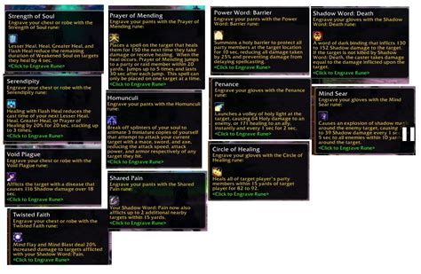 wow classic sod druid runes|wow classic sod priest runes.